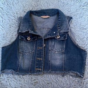 Cropped Jean Jacket